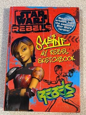 (3/$25) Star Wars Sabine My Rebel Sketchbook - Hardcover